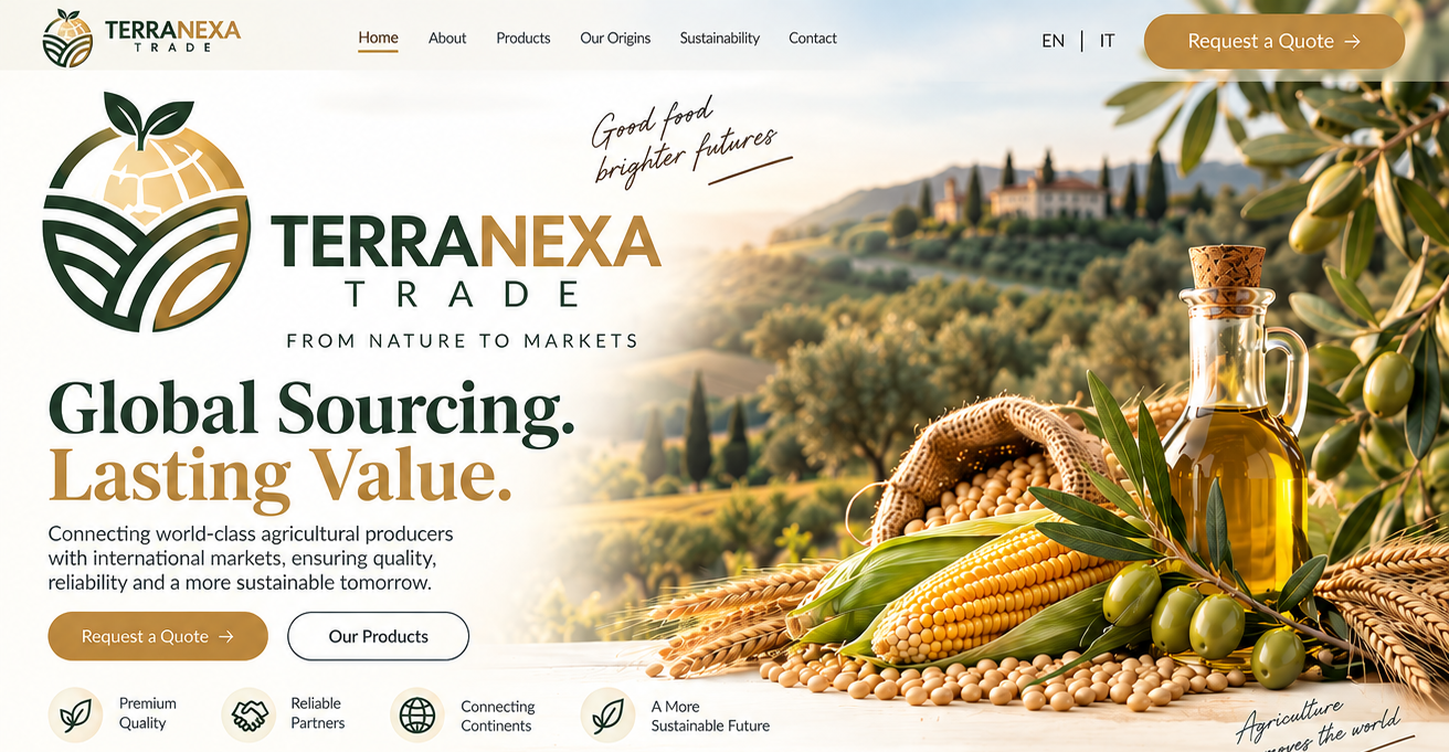 TerraNexa Trade — Global Sourcing. Lasting Value.
